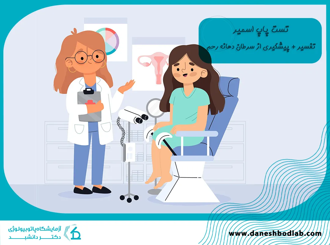 تست پاپ اسمیر در شیراز | راهنمای کامل و تفسیر جواب  