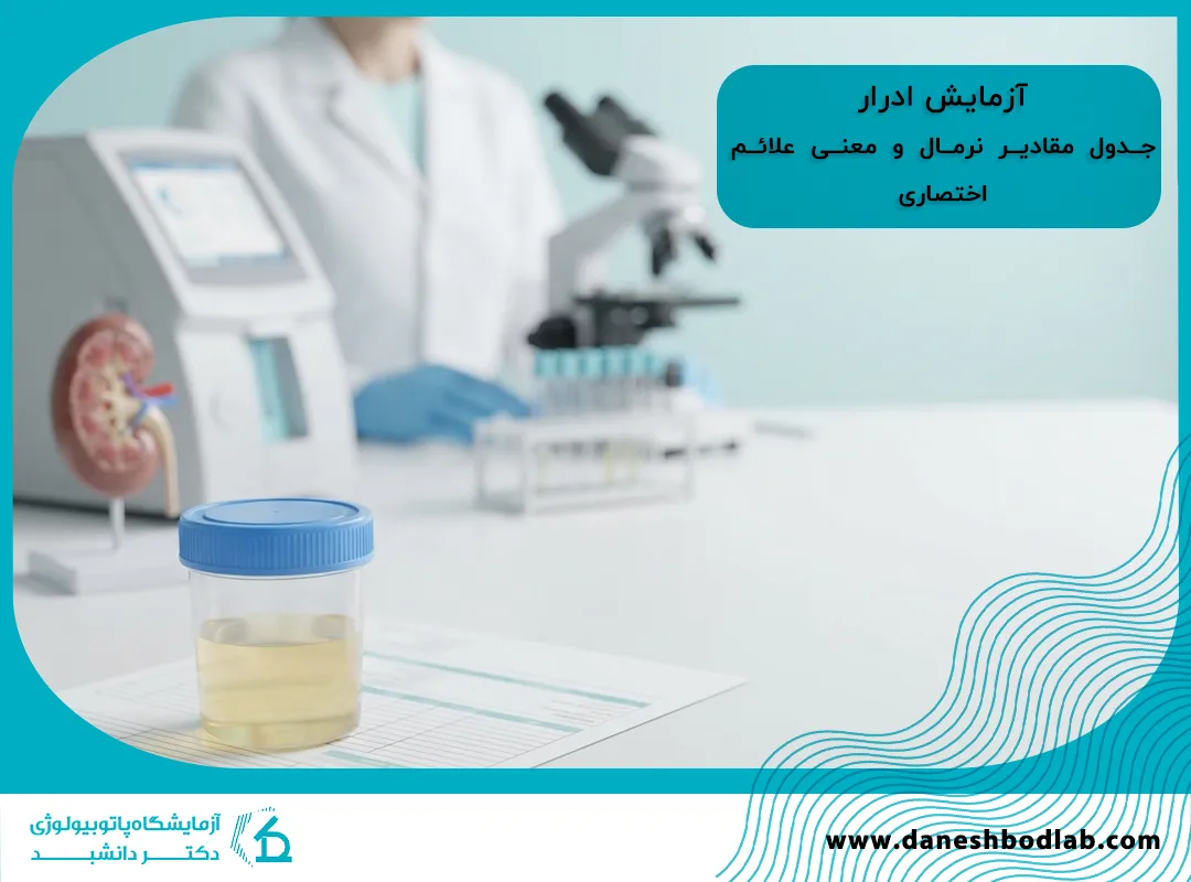 تفسیر آزمایش ادرار؛ جدول WBC، RBC، Protein و Nitrite