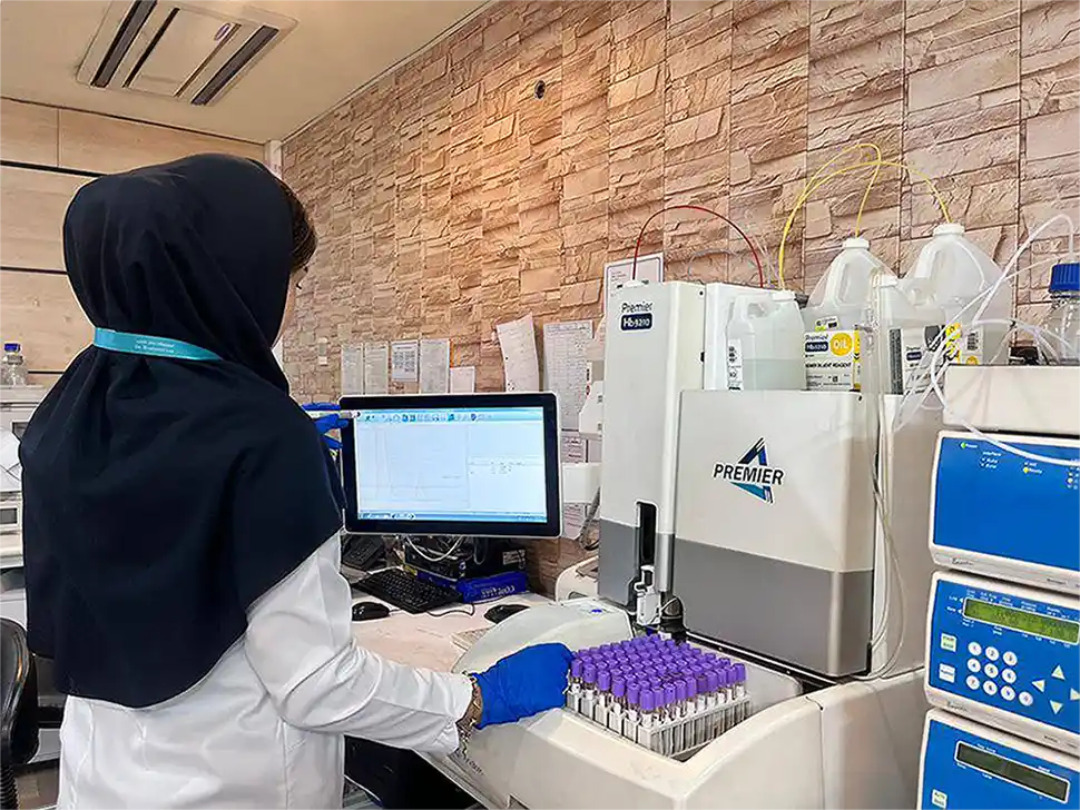 بخش HPLC